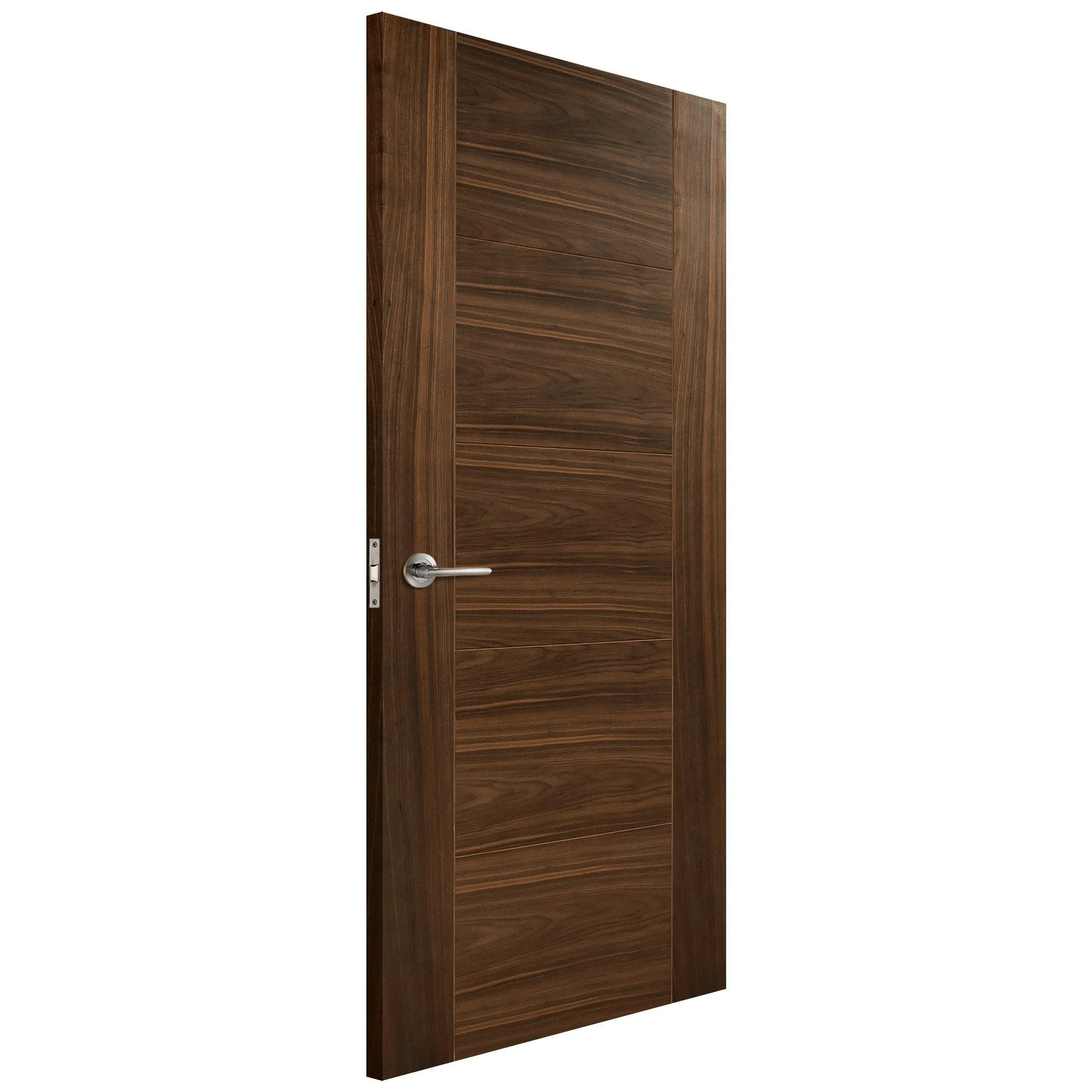 Internal Walnut Fully Finished Milano FD30 Fire Door - Image 3